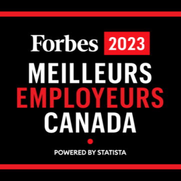 Forbes 2023 Meilleurs employeurs Canada - Powered by Statista