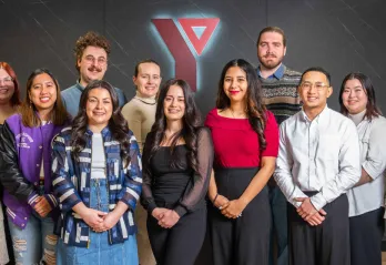 Members of the National Young Leaders Advisory Committee for 2025 posing in a group photo