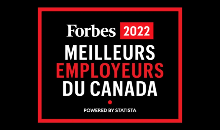 Forbes 2022 Meilleurs Employeurs du Canada