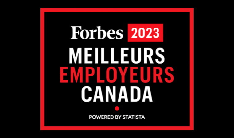 Forbes 2023 Meilleurs employeurs Canada - Powered by Statista