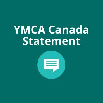 YMCA Canada statement
