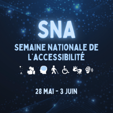 SNA. Semaine nationale de l'accessibilite.